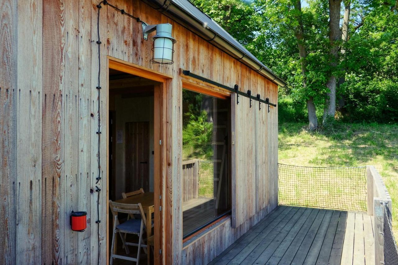 Tri Domky - Tiny Houses Depoltice Экстерьер фото