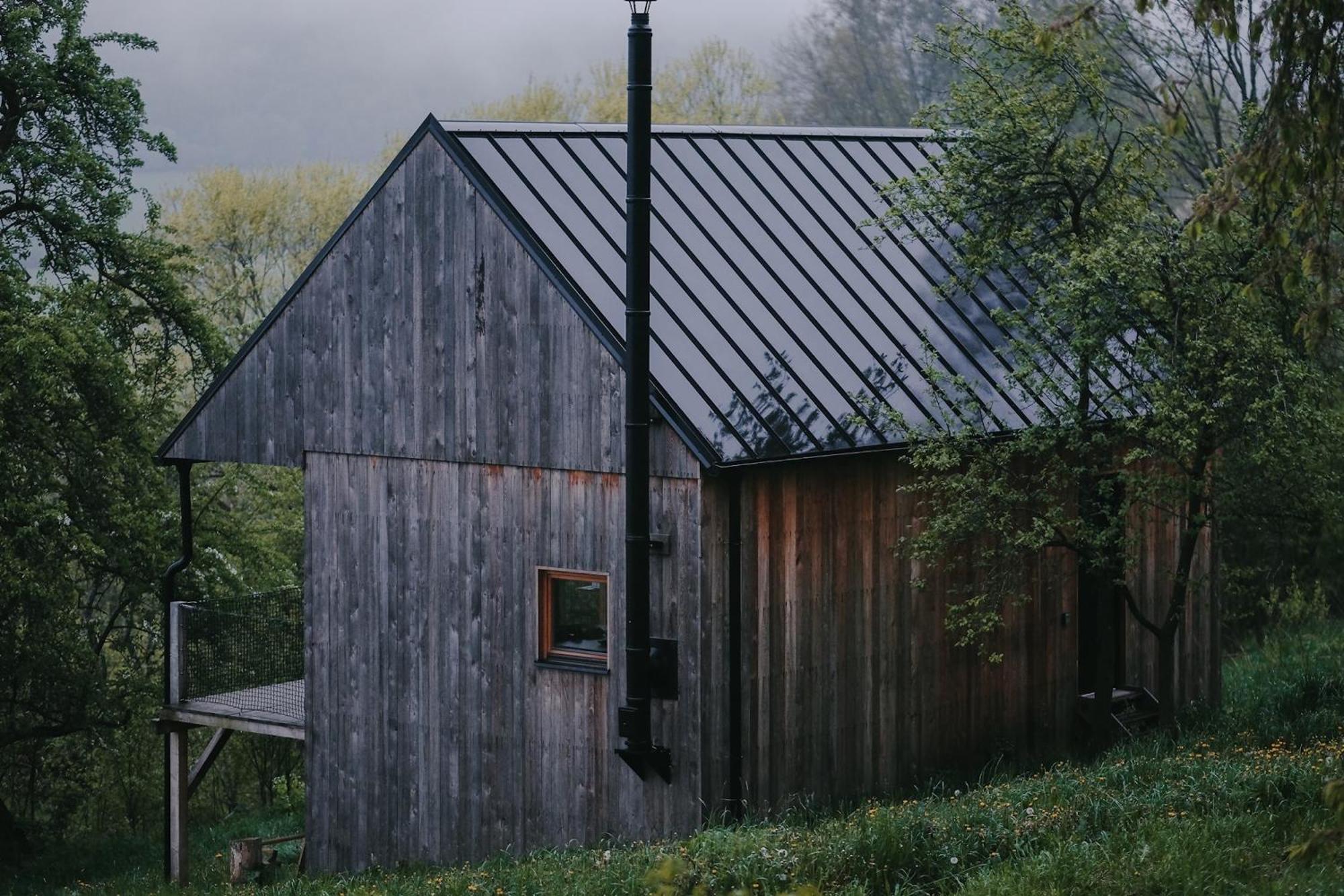 Tri Domky - Tiny Houses Depoltice Экстерьер фото